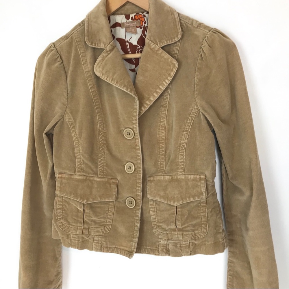 Forever 21 Corduroy Blazer Sz S - Picture 2 of 8